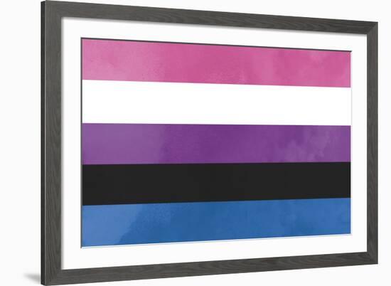 Pride - Gender Fluid-Tom Frazier-Framed Giclee Print