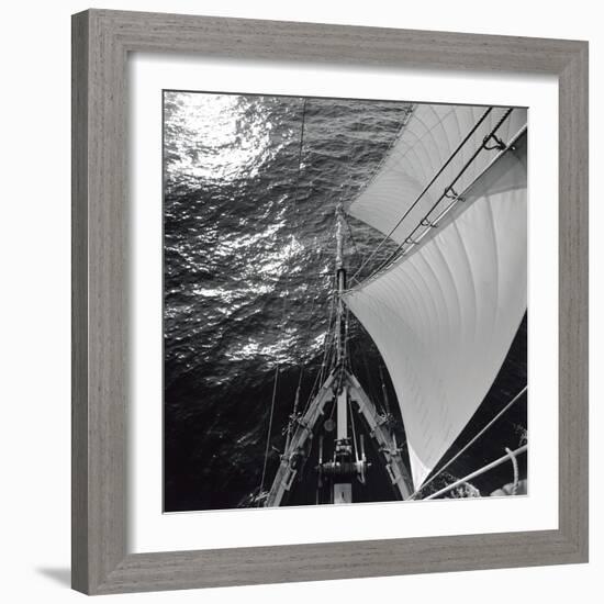 Pride of Baltimore Bow Look Down-Michael Kahn-Framed Giclee Print