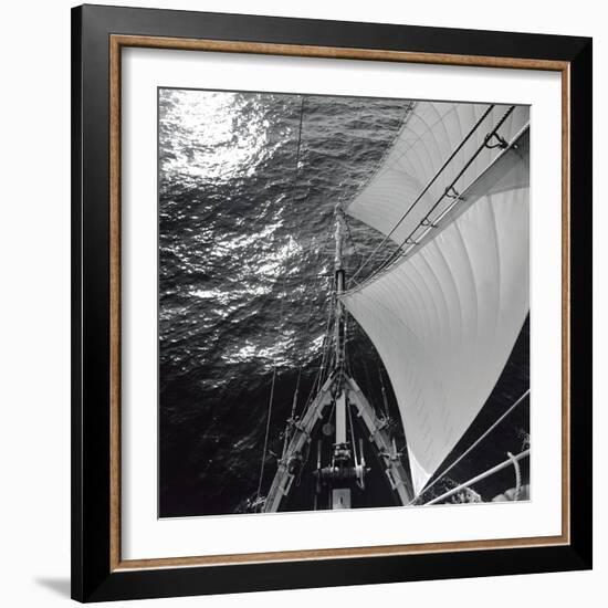 Pride of Baltimore Bow Look Down-Michael Kahn-Framed Giclee Print