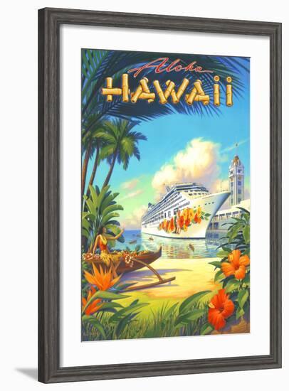 Pride of Hawaii-Kerne Erickson-Framed Art Print