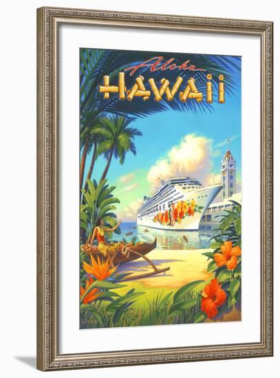 Pride of Hawaii-Kerne Erickson-Framed Art Print