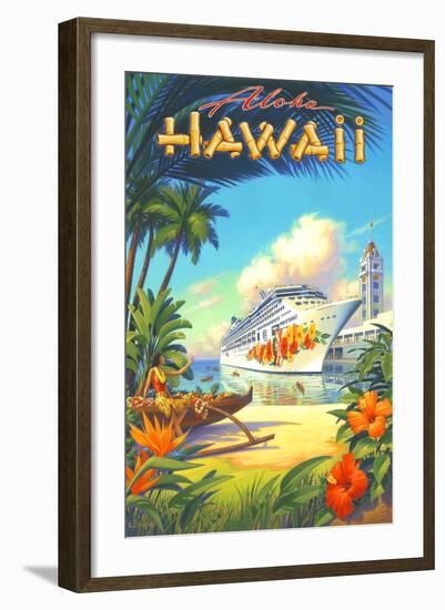 Pride of Hawaii-Kerne Erickson-Framed Art Print