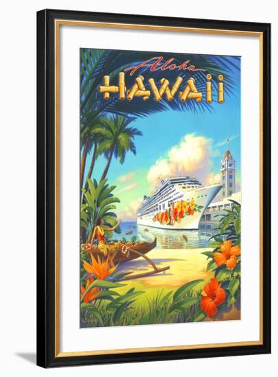 Pride of Hawaii-Kerne Erickson-Framed Art Print