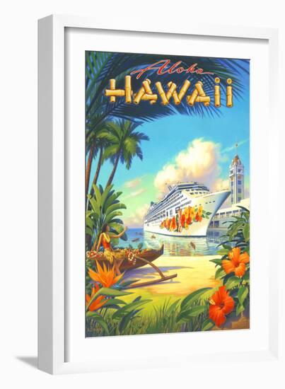 Pride of Hawaii-Kerne Erickson-Framed Art Print