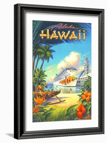 Pride of Hawaii-Kerne Erickson-Framed Art Print