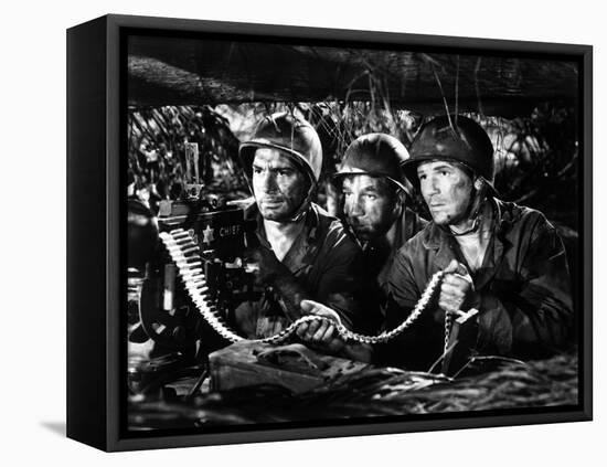 Pride Of The Marines, Anthony Caruso, Dane Clark, John Garfield, 1945-null-Framed Stretched Canvas