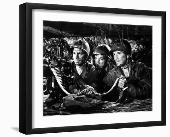 Pride Of The Marines, Anthony Caruso, Dane Clark, John Garfield, 1945-null-Framed Photo