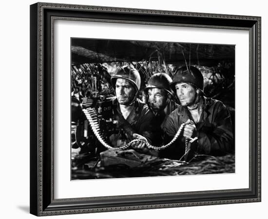 Pride Of The Marines, Anthony Caruso, Dane Clark, John Garfield, 1945-null-Framed Photo