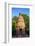 Priest in a temple at Goverdan ecovillage, Maharashtra, India, Asia-Godong-Framed Photographic Print