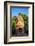 Priest in a temple at Goverdan ecovillage, Maharashtra, India, Asia-Godong-Framed Photographic Print