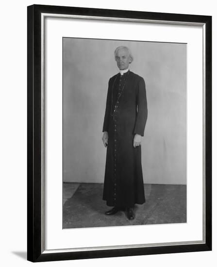 Priest in Cassock-null-Framed Photo