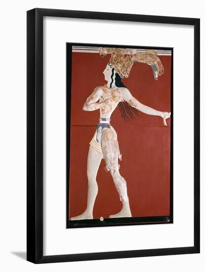 Priest-King' fresco from Knossos. Artist: Unknown-Unknown-Framed Giclee Print