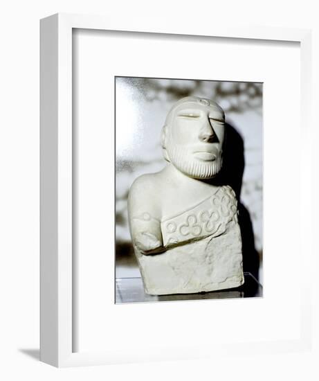 Priest King or Deity, Indus Valley, Mohenjo-Daro, c2100 BC. Artist: Unknown-Unknown-Framed Giclee Print