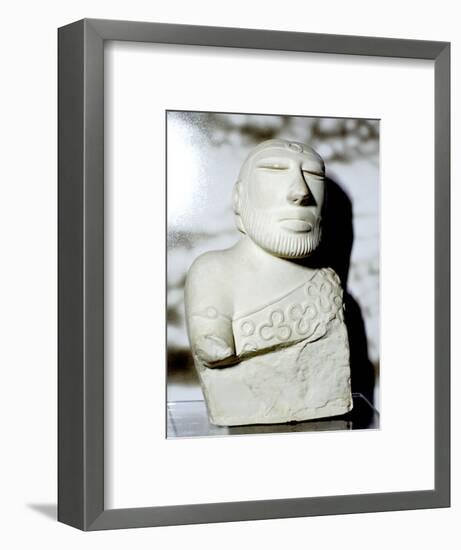 Priest King or Deity, Indus Valley, Mohenjo-Daro, c2100 BC. Artist: Unknown-Unknown-Framed Giclee Print