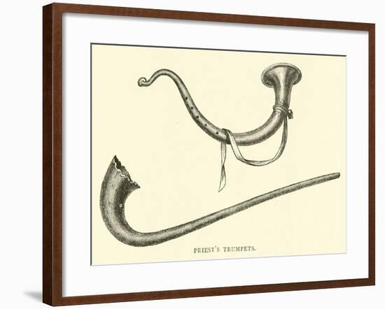 Priest's Trumpets-null-Framed Giclee Print