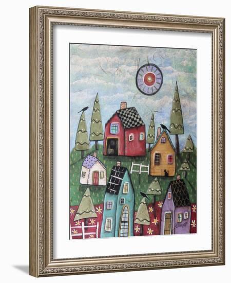 Prim Village 1-Karla Gerard-Framed Giclee Print