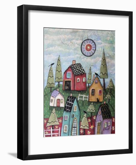 Prim Village 1-Karla Gerard-Framed Giclee Print