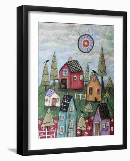 Prim Village 1-Karla Gerard-Framed Giclee Print