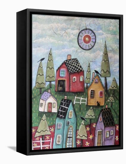 Prim Village 1-Karla Gerard-Framed Premier Image Canvas