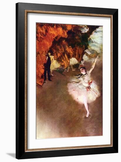 Prima Ballerina-Edgar Degas-Framed Art Print