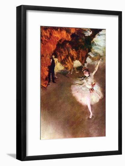 Prima Ballerina-Edgar Degas-Framed Art Print