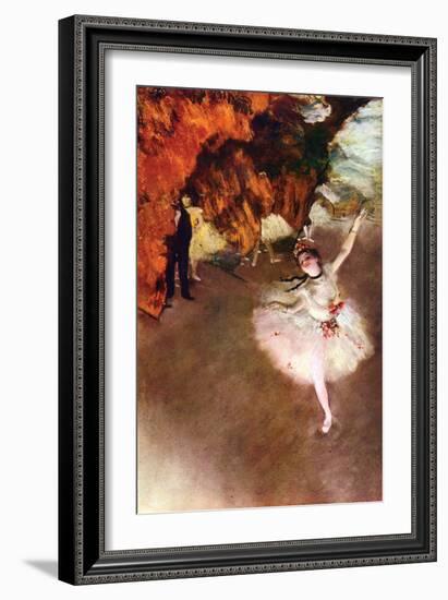 Prima Ballerina-Edgar Degas-Framed Art Print