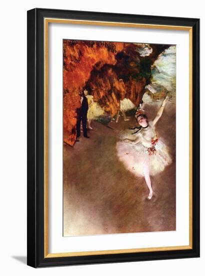 Prima Ballerina-Edgar Degas-Framed Art Print