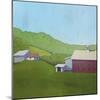 Primary Barns VI-Carol Young-Mounted Art Print