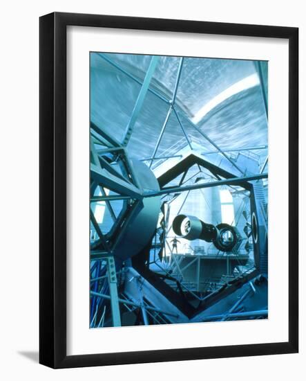 Primary Mirror of the Keck II Telescope, Hawaii-David Nunuk-Framed Photographic Print