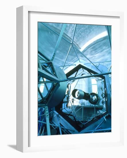 Primary Mirror of the Keck II Telescope, Hawaii-David Nunuk-Framed Photographic Print