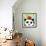 Primary Panda-Jennifer McCully-Framed Giclee Print displayed on a wall