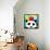 Primary Panda-Jennifer McCully-Framed Premier Image Canvas displayed on a wall