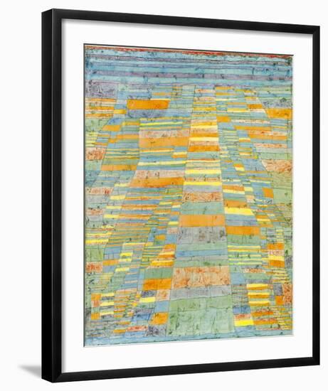 Primary Route and Bypasses, c.1929-Paul Klee-Framed Art Print