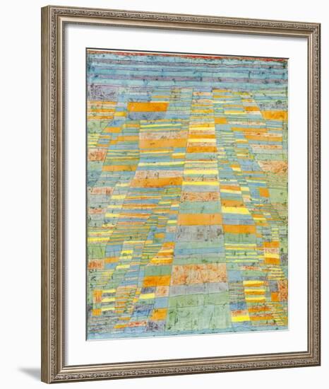 Primary Route and Bypasses, c.1929-Paul Klee-Framed Art Print