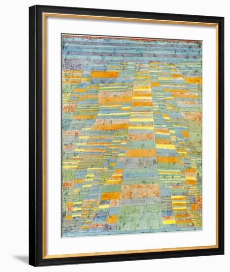 Primary Route and Bypasses, c.1929-Paul Klee-Framed Art Print