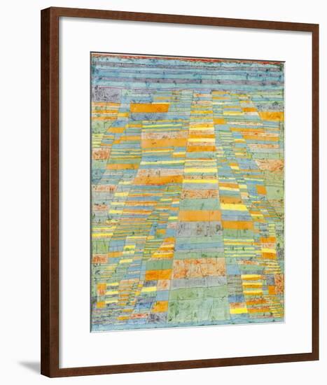 Primary Route and Bypasses, c.1929-Paul Klee-Framed Art Print