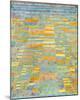 Primary Route and Bypasses, c.1929-Paul Klee-Mounted Art Print