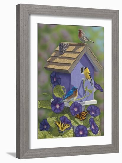 Primarys Butterflies-Jeffrey Hoff-Framed Giclee Print