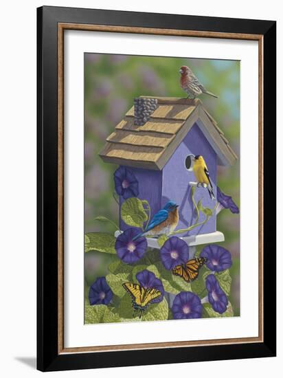 Primarys Butterflies-Jeffrey Hoff-Framed Giclee Print