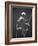 Primate Skeleton on Display-Henry Horenstein-Framed Photographic Print