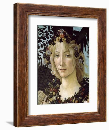 Primavera, c.1478-Sandro Botticelli-Framed Giclee Print