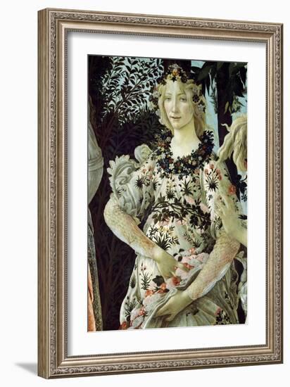 Primavera, c.1478-Sandro Botticelli-Framed Giclee Print