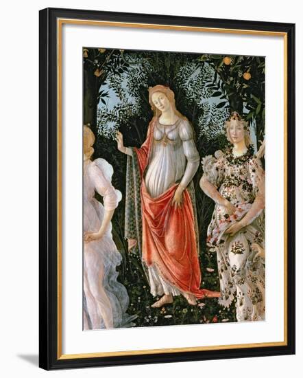 Primavera, c.1478-Sandro Botticelli-Framed Giclee Print