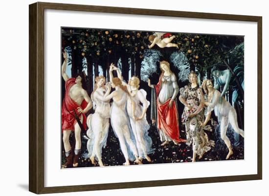 Primavera, C1478-Sandro Botticelli-Framed Giclee Print