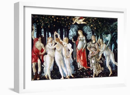 Primavera, C1478-Sandro Botticelli-Framed Giclee Print