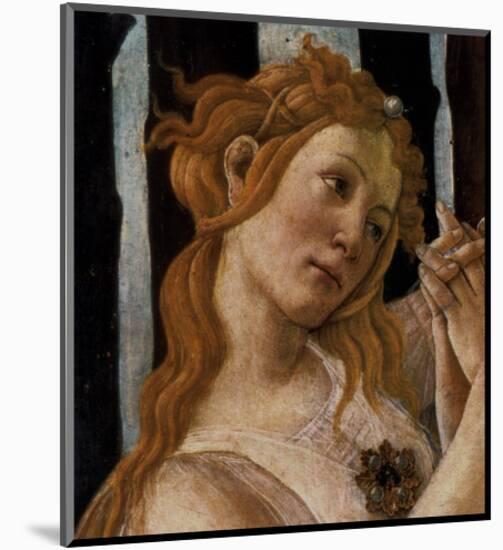 Primavera (detail)-Sandro Botticelli-Mounted Art Print