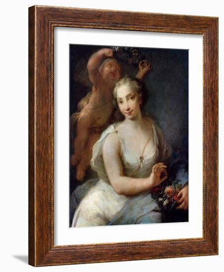 Primavera (Spring), before 1757-Giuseppe Nogari-Framed Giclee Print