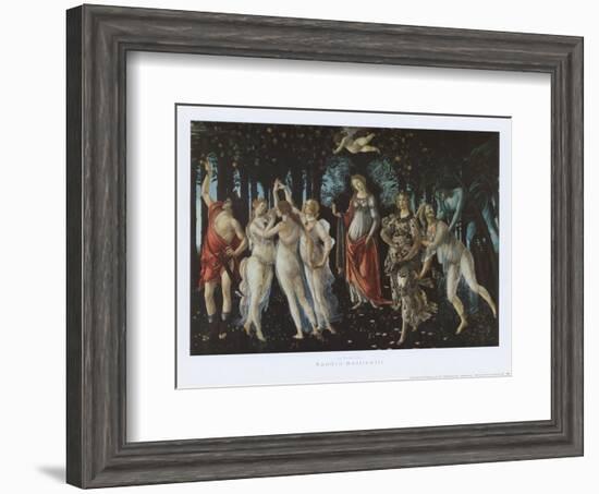 Primavera-Sandro Botticelli-Framed Art Print