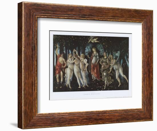 Primavera-Sandro Botticelli-Framed Art Print