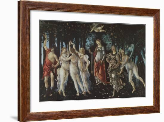 Primavera-Sandro Botticelli-Framed Art Print